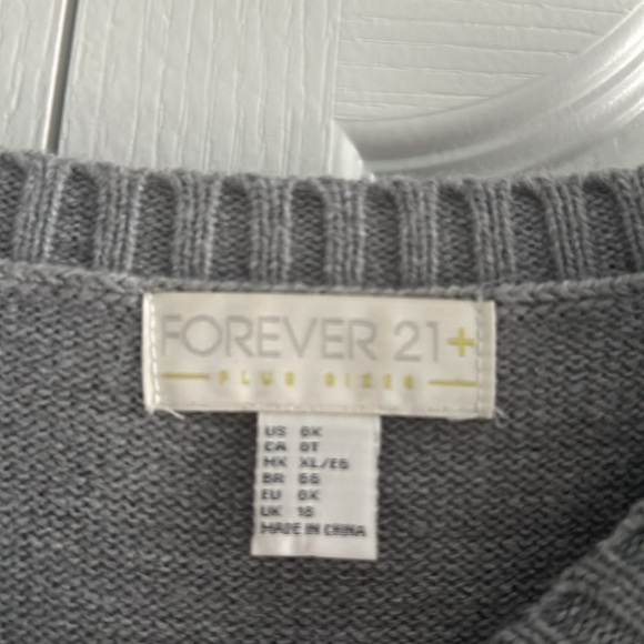 Sweater Forever 21 Size OX Christmas Winter - Picture 4 of 10